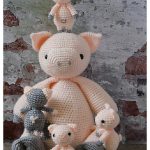 Adorable Amigurumi Pig Free Crochet Pattern