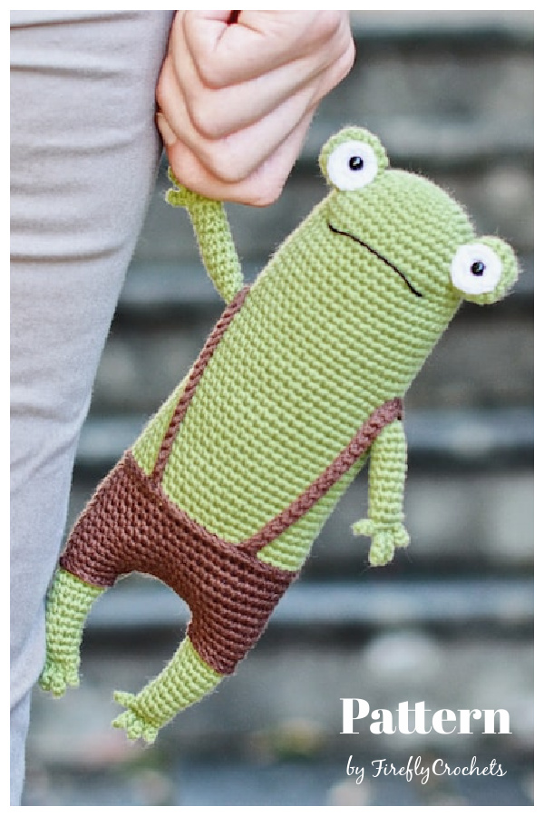 Amigurumi Frog Crochet Pattern