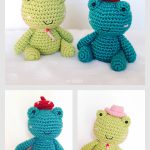 Amigurumi Frog in a Hat Free Crochet Pattern