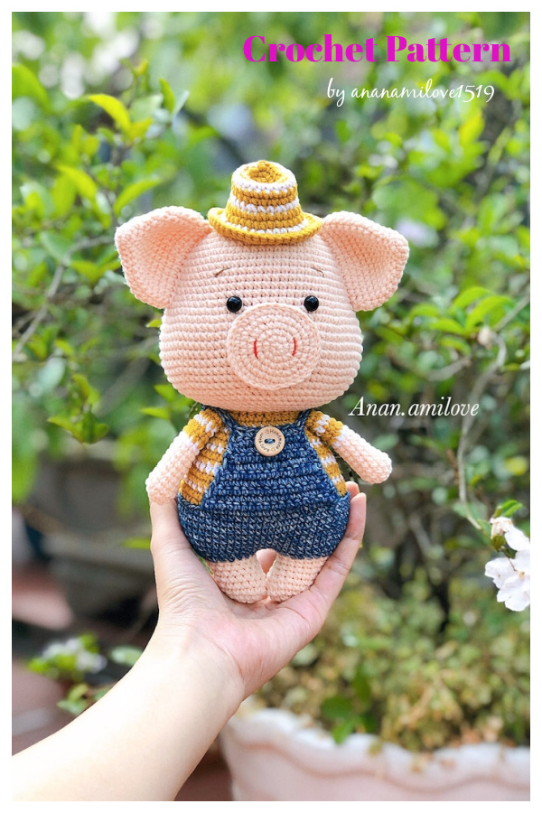 Amigurumi Pig Crochet Pattern