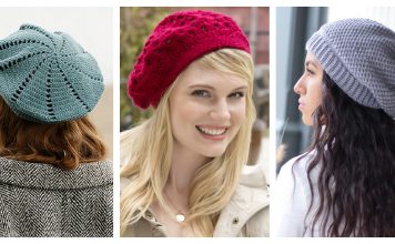 Beret Free Crochet Patterns