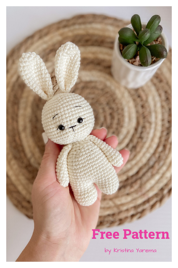 Bunny Toy Amigurumi Free Crochet Pattern