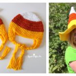 Candy Corn Hat Free Crochet Pattern