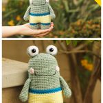 Flippy the Frog Amigurumi Free Crochet Pattern