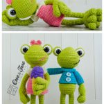 Frog Amigurumi Crochet Pattern