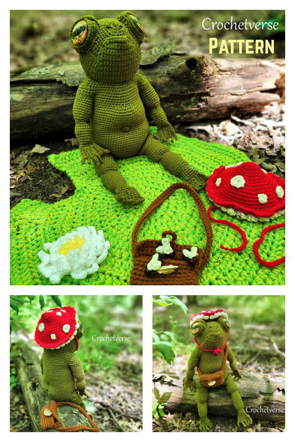 Frog Baby and Accessories Crochet Pattern