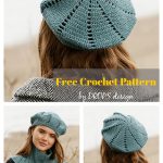 Green Gables Beret Free Crochet Pattern