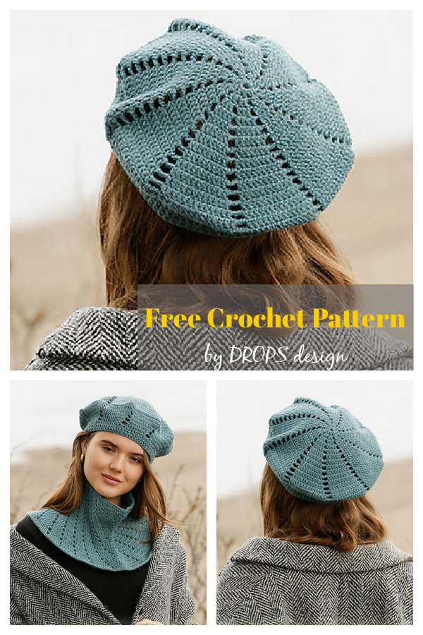 Green Gables Beret Free Crochet Pattern