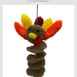 How to Crochet Turkey Wind Spinner Video Tutorial