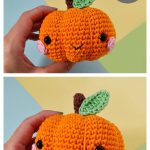 Kawaii Pumpkin Free Crochet Pattern