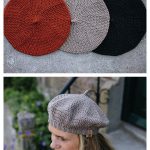 Ladies Beret Free Crochet Pattern