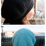 Lazy Day Beret Free Crochet Pattern