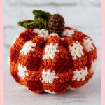 Plaid Pumpkin Free Crochet Pattern