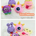 Pocket Monsters Halloween Keychain Free Crochet Pattern