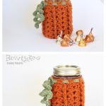 Pumpkin Jar Cozy Free Crochet Pattern