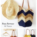 Soft Rope Tote Bag Free Crochet Pattern