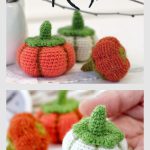 Tiny pumpkins Free Crochet Pattern