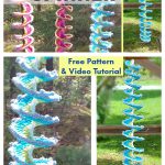 Wind Spinner Free Crochet Pattern and Video Tutorial