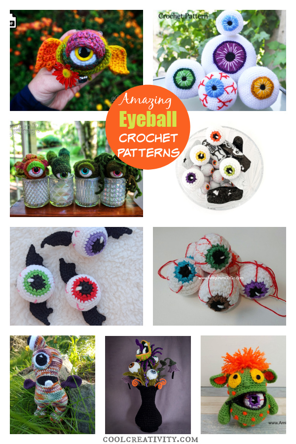 Amazing Eyeball Crochet Patterns 