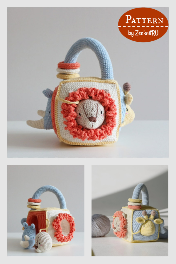 Baby Educational Toy Crochet Pattern
