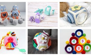 10 Baby Educational Toy Crochet Patterns
