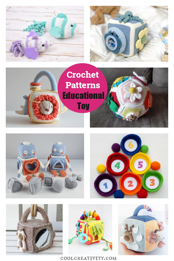 Baby Educational Toy Crochet Patterns 