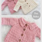 Chloe Baby Cardigan Free Crochet Pattern