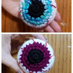 Creepy Eyeball Free Crochet Pattern