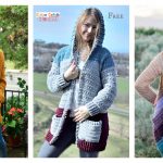 Easy Hooded Cardigan Crochet Patterns