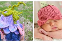 Fairy Flower Hat Crochet Patterns