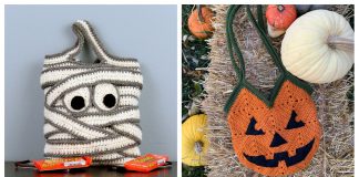 Halloween Candy Bag Crochet Patterns