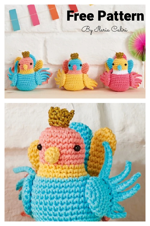 Little Birds Amigurumi Free Crochet Pattern