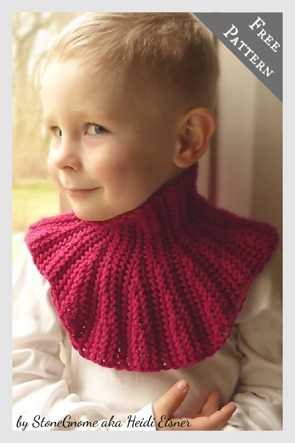 Mini Neck Warmer Free Crochet Pattern