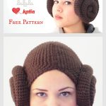 Princess Leia Beanie Free Crochet Pattern