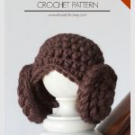 Princess Leia Beanie Free Crochet Pattern