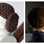 Princess Leia Beanie Free Crochet Pattern