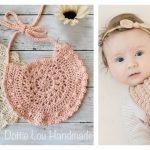 Round Baby Bib Crochet Pattern