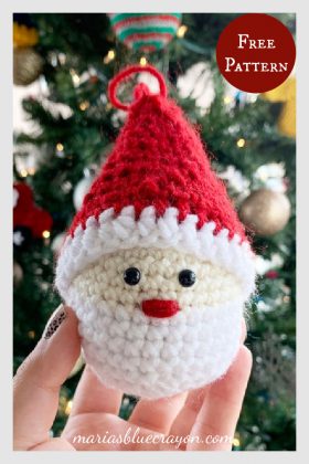 10+ Santa Christmas Ornament Crochet Patterns - Page 3 of 3