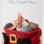 Santa’s Gift Basket Free Crochet Pattern