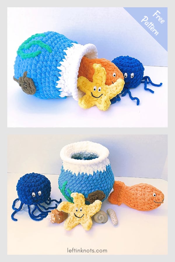 Stuff and Spill Fish Bowl Free Crochet Pattern
