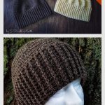 The Lakeside Beanie Hat Free Crochet Pattern