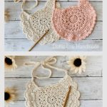 Vintage Round Baby Bib Crochet Pattern