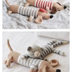 Amigurumi Dachshund Dog Crochet Pattern