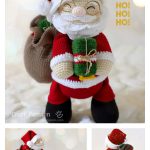 Amigurumi Santa Claus Doll Free Crochet Pattern