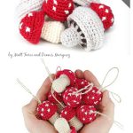 Amigurumi Toadstools and Mushrooms Free Crochet Pattern