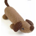 Amigurumi Wiener Dog Free Crochet Pattern