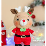 Bailey Reindeer Free Crochet Pattern