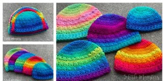 Boxed Beads Hat Free Crochet Pattern