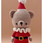 Christmas Bear Free Crochet Pattern
