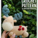 Den the Moose Free Crochet Pattern
